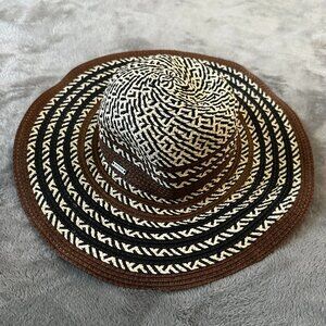 Prana Paper Straw Wide Brimmed Sun Hat Women's